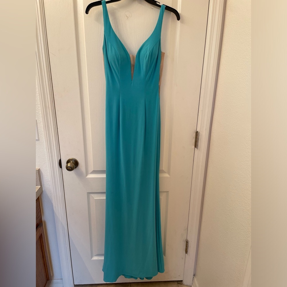 Blue Size 00 Sherri Hill Women’s Prom Dress